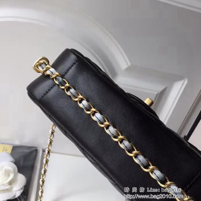 香奈兒CHANEL 18春夏系列新款 鏈條mini cf 塗鴉彩色皮質鏈條包 DSC1007